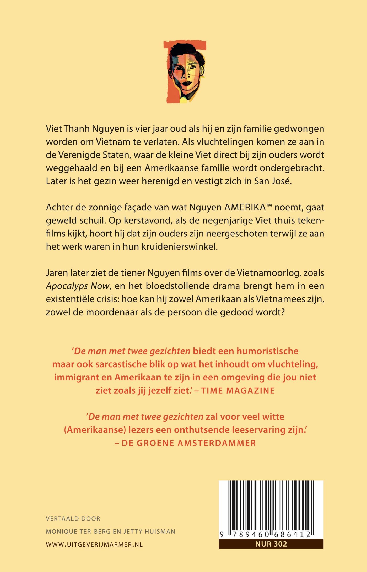 Achterkant van De man met twee gezichten