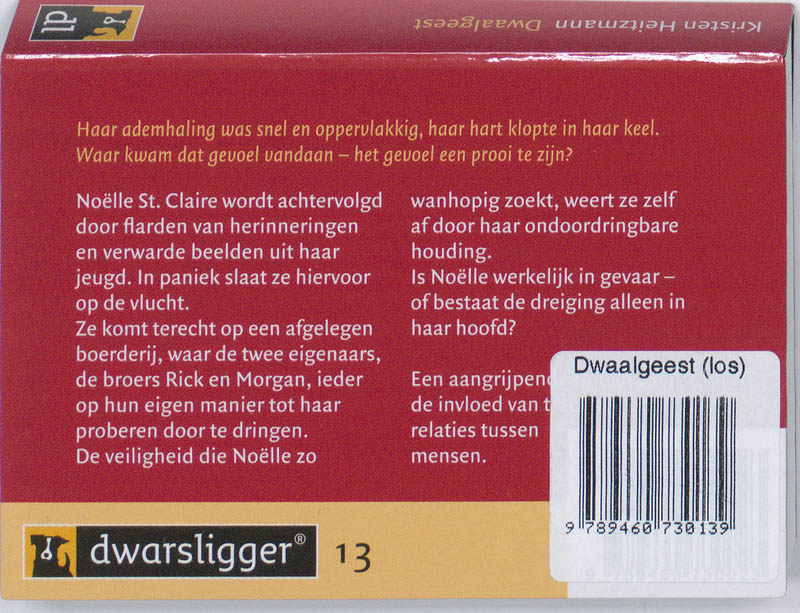 Achterkant van Dwaalgeest