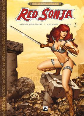 Achterkant van Red Sonja cyclus 1: 1, 2 en 3 voordeelpakket