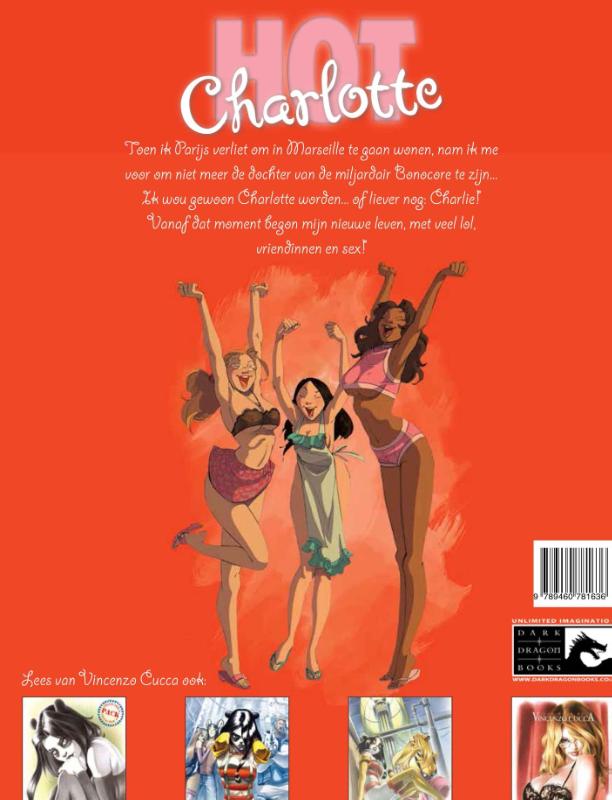 Achterkant van Hot Charlotte