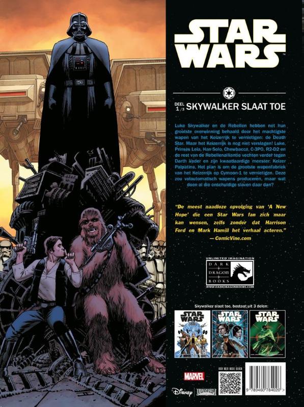 Achterkant van Confrontatie op Smokkelaarsmaan