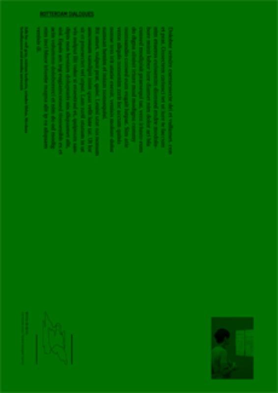 Achterkant van Rotterdam dialogues