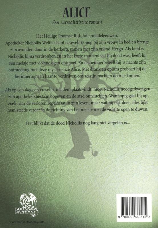 Achterkant van Alice