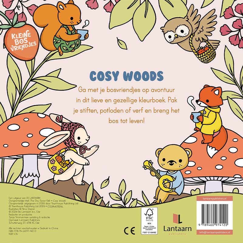Achterkant van Cosy woods