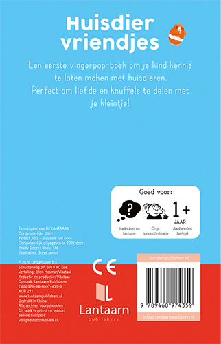 Achterkant van Huisdiervriendjes