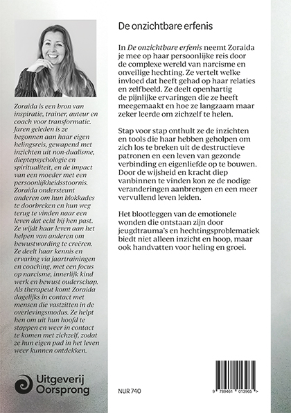 Achterkant van De onzichtbare erfenis