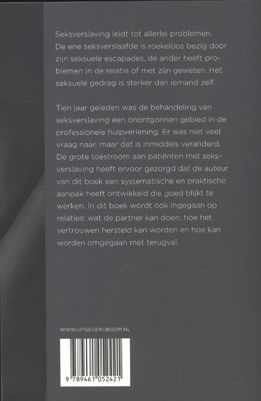 Achterkant van Als seks verslavend wordt