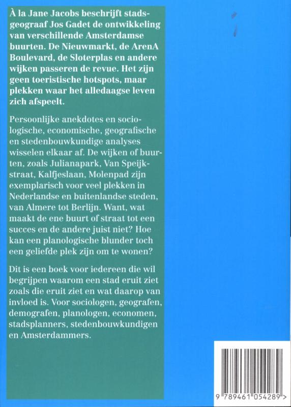 Achterkant van terug naar de stad