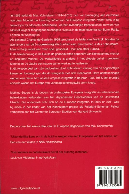 Achterkant van Diep spel