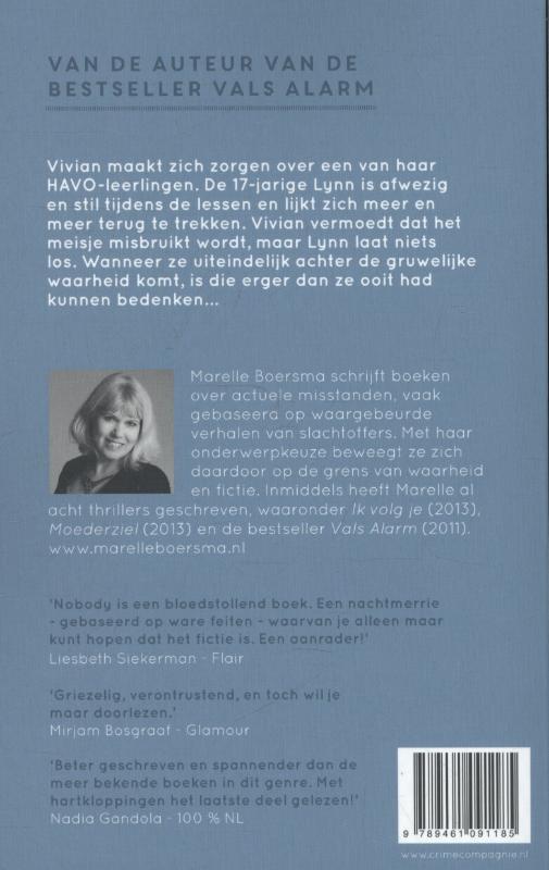 Achterkant van Nobody