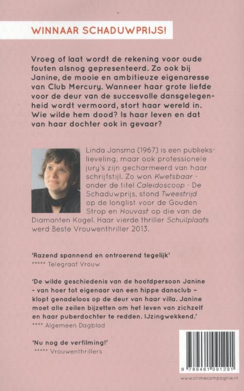 Achterkant van Kwetsbaar