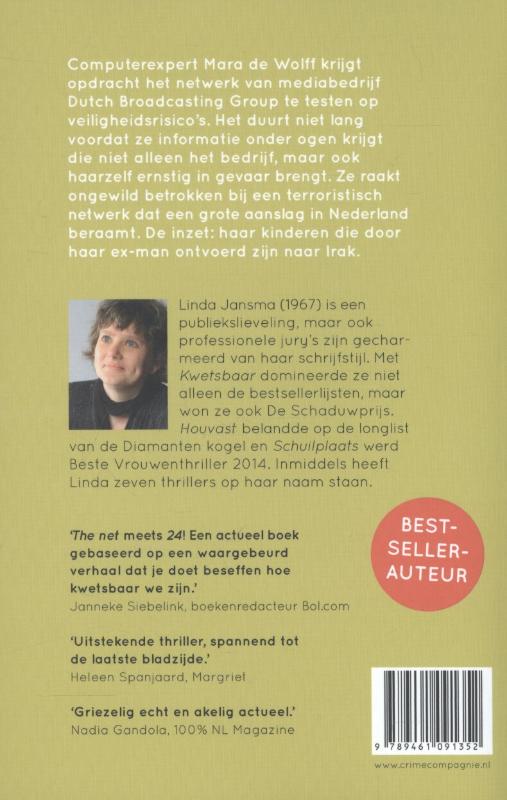 Achterkant van Verbroken