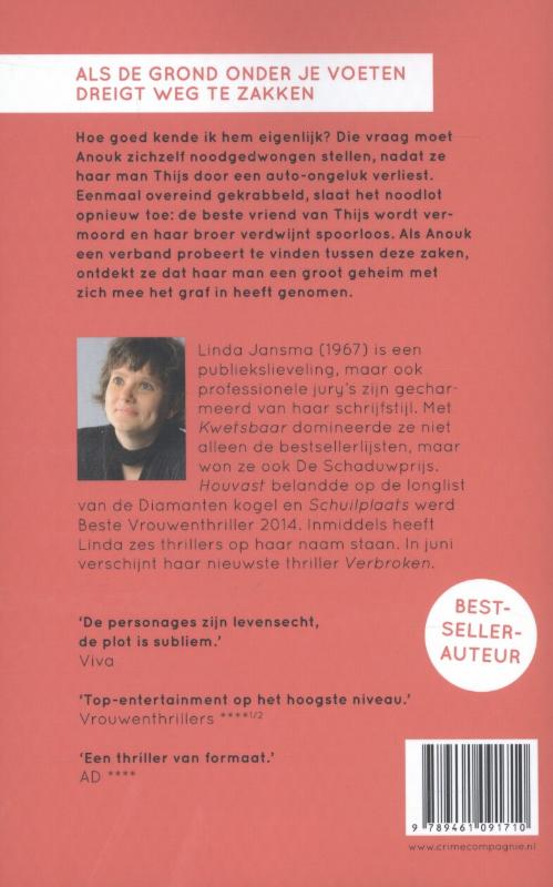 Achterkant van Houvast