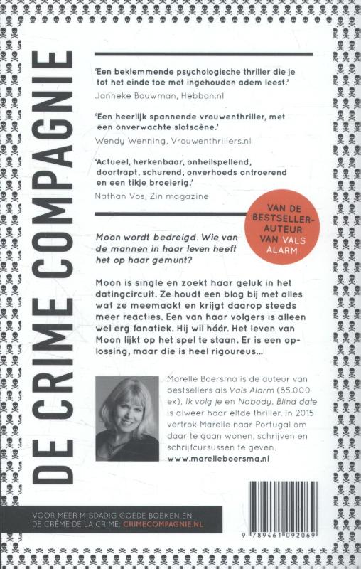 Achterkant van Blind date