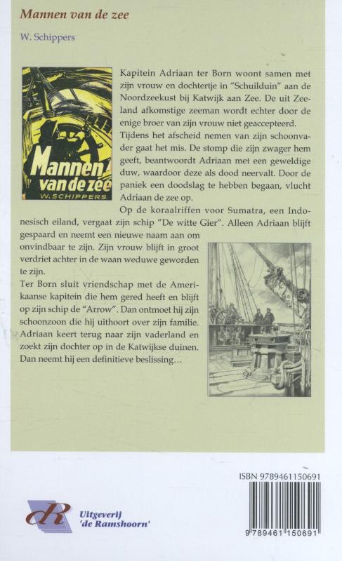 Achterkant van Mannen van de zee
