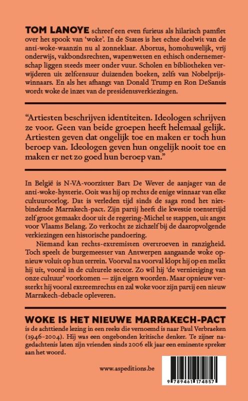 Achterkant van Woke is het nieuwe Marrakech-pact (of: Hoe ons Capitool al elke dag wordt bestormd)
