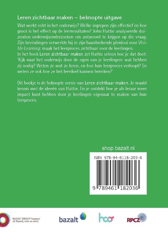 Achterkant van Leren zichtbaar maken
