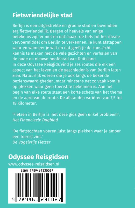 Achterkant van Fietsen in Berlijn