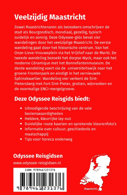 Achterkant van Wandelen in Maastricht