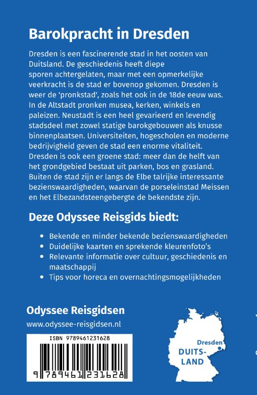 Achterkant van Dresden en omgeving