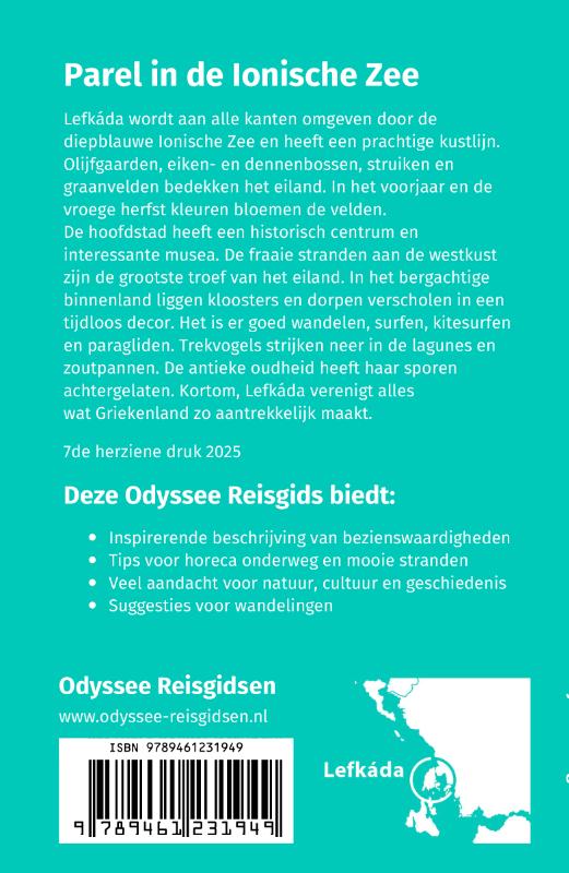 Achterkant van Lefkáda