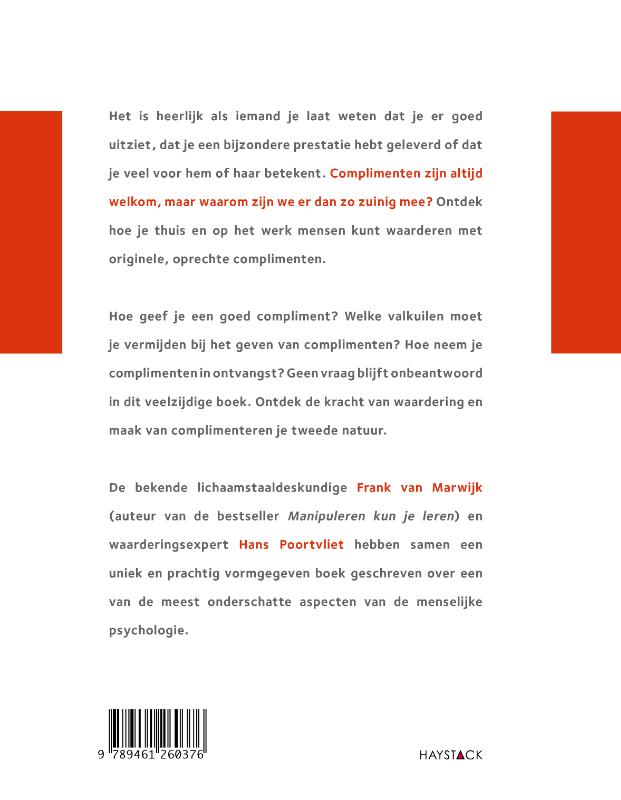 Achterkant van Het groot complimentenboek