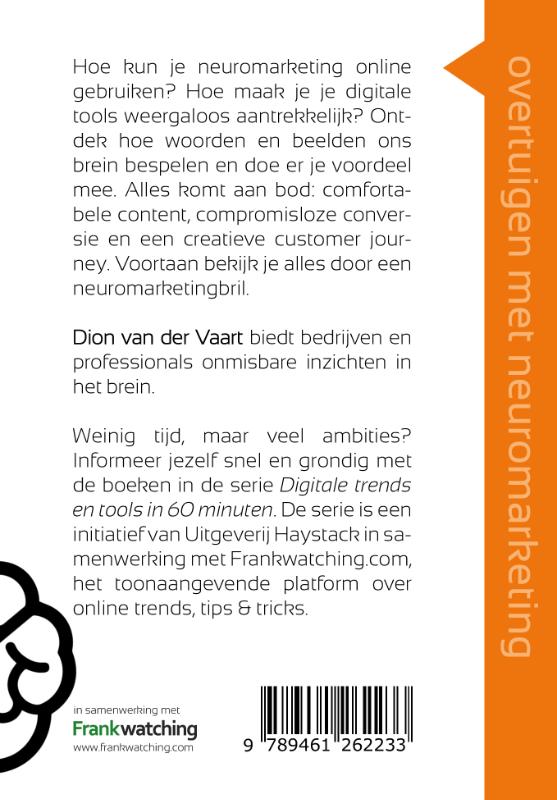 Achterkant van Overtuigen met neuromarketing in 59 minuten