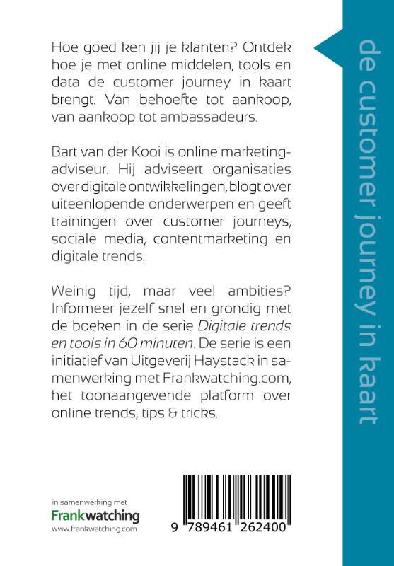 Achterkant van De customer journey in kaart in 60 minuten