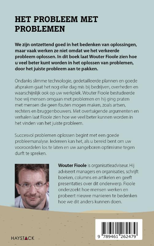 Achterkant van Het probleem met problemen