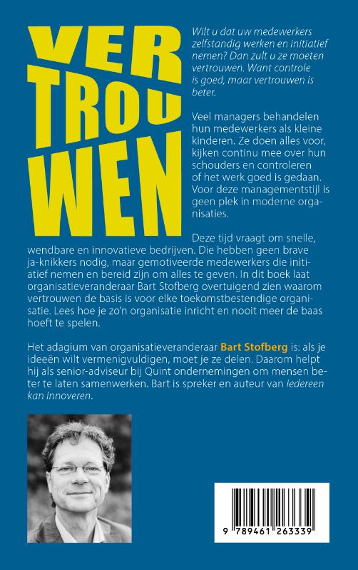 Achterkant van Vertrouwen