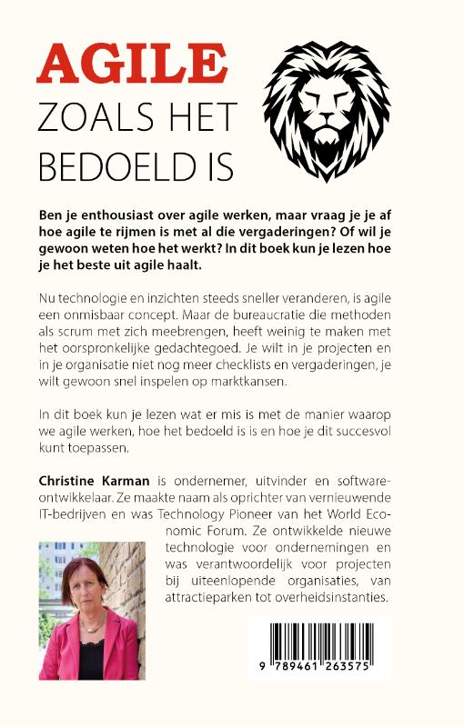 Achterkant van Agile zoals het bedoeld is