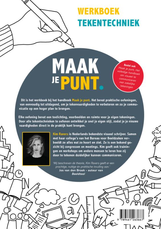 Achterkant van werkboek