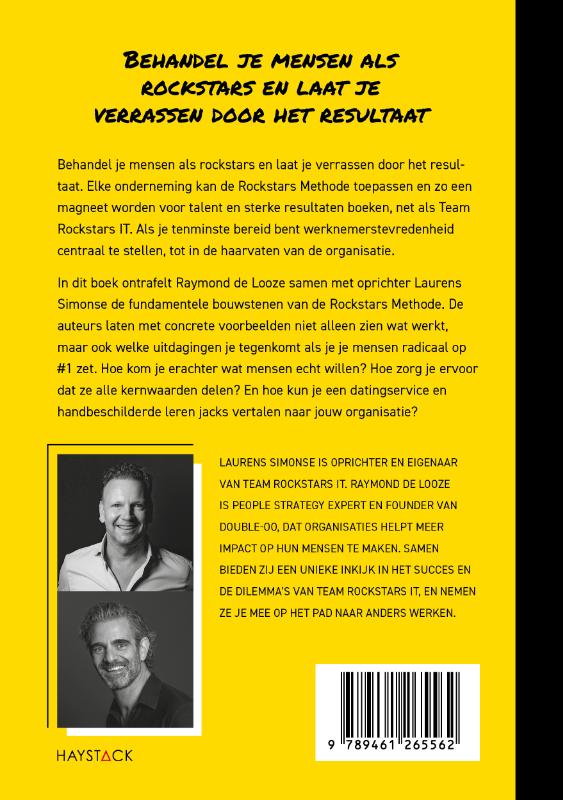 Achterkant van De Rockstars Methode