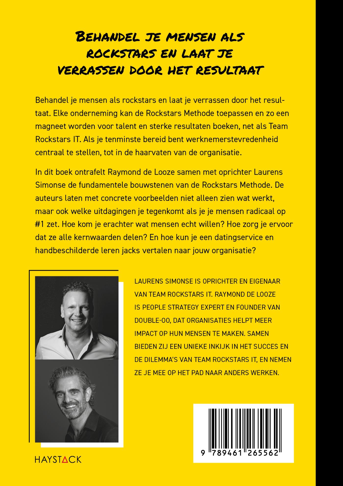 Achterkant van De Rockstars Methode