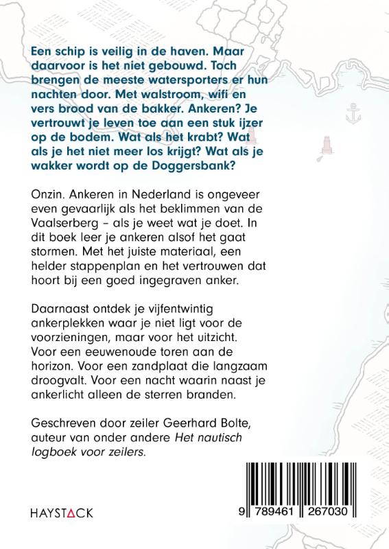 Achterkant van Het kleine ankerboek