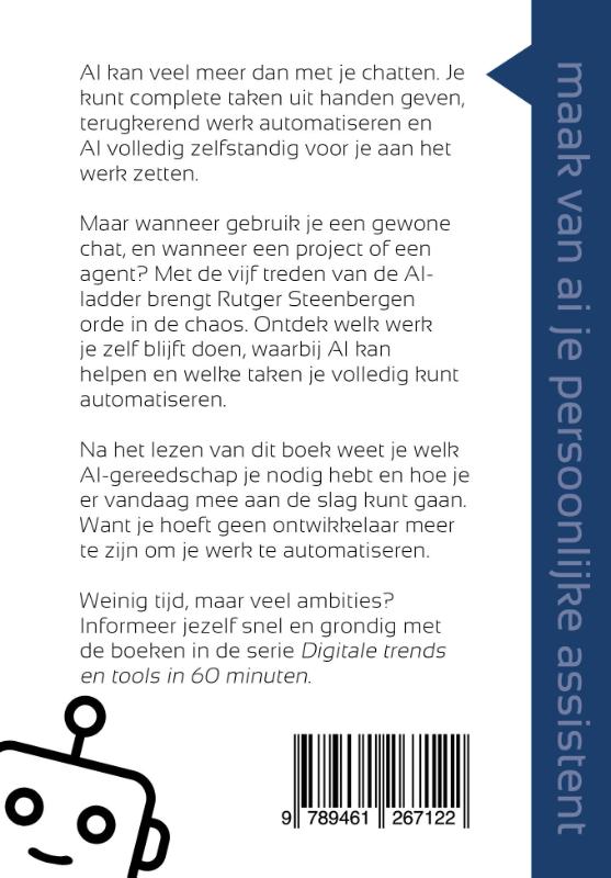 Achterkant van Maak van AI je persoonlijke assistent in 60 minuten