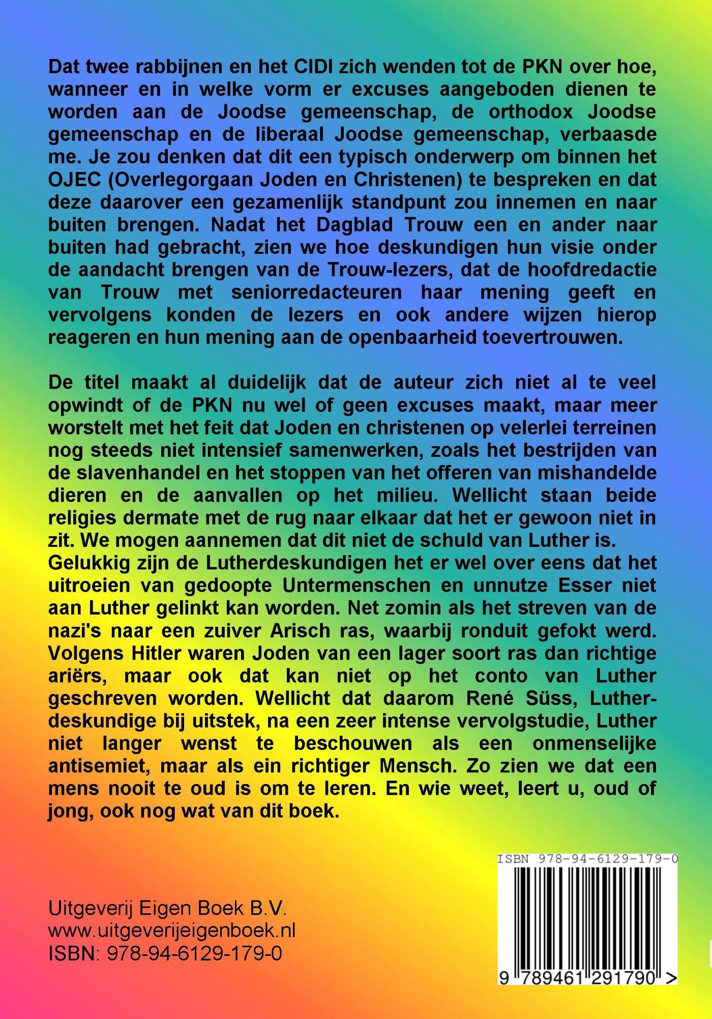 Achterkant van Luther