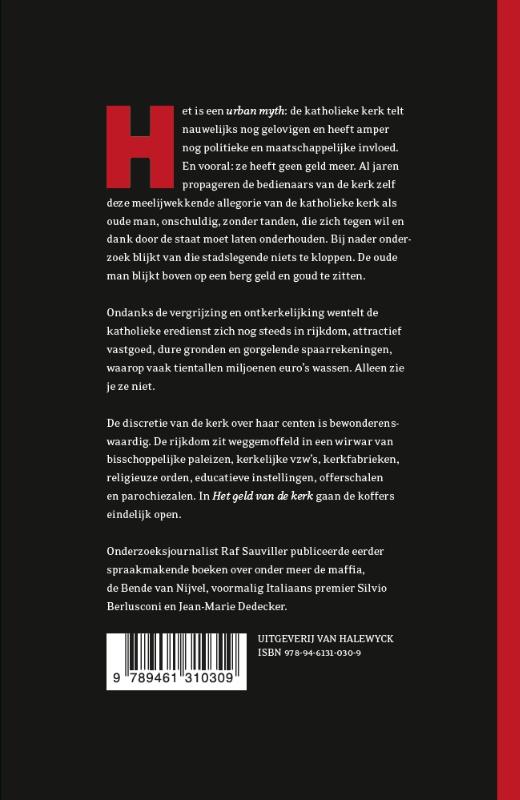 Achterkant van Het geld van de kerk