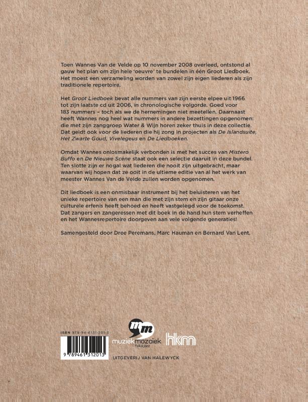 Achterkant van Groot liedboek