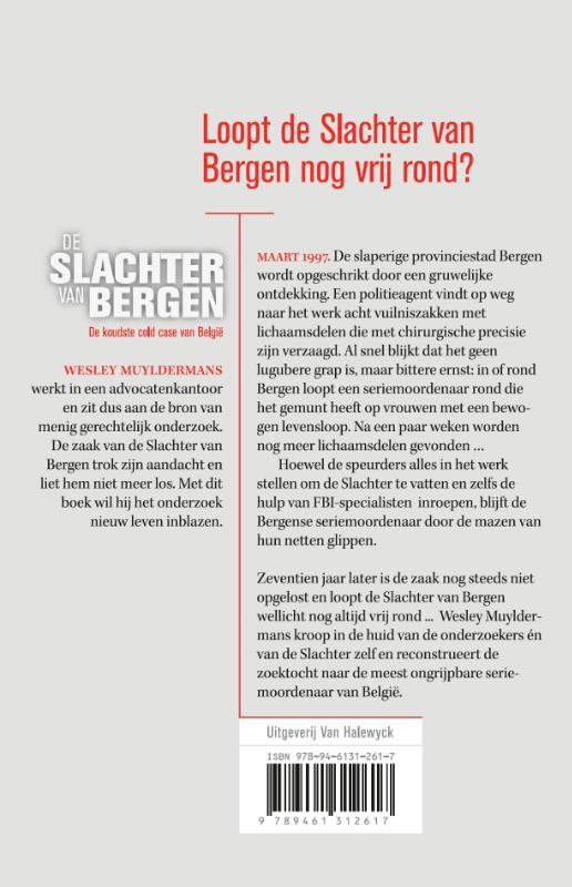 Achterkant van De slachter van Bergen