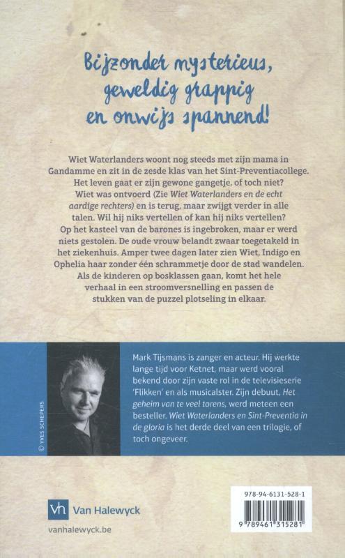 Achterkant van Wiet Waterlanders en Sint-Preventia in de gloria