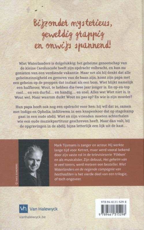 Achterkant van Wiet Waterlanders