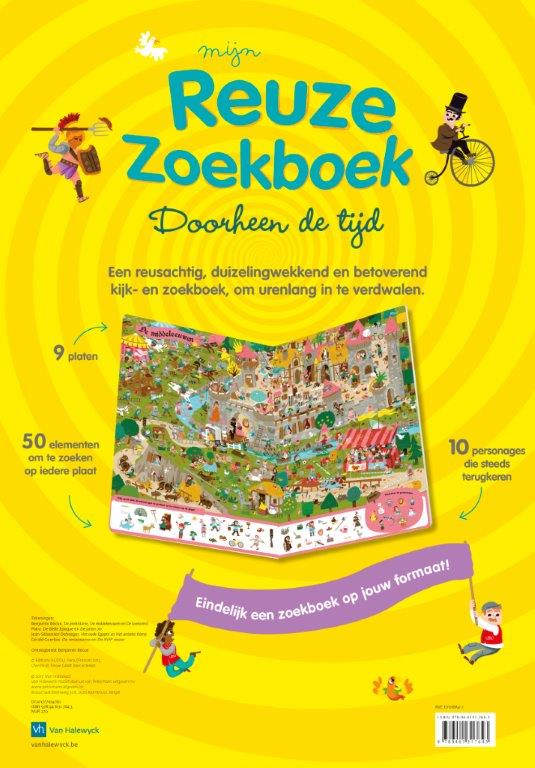 Achterkant van Doorheen de tijd