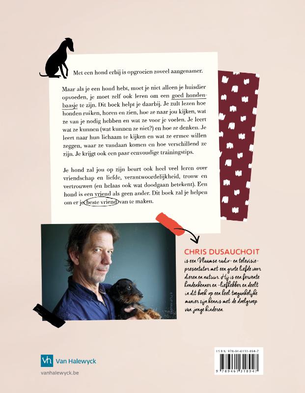 Achterkant van Mijn hond en ik
