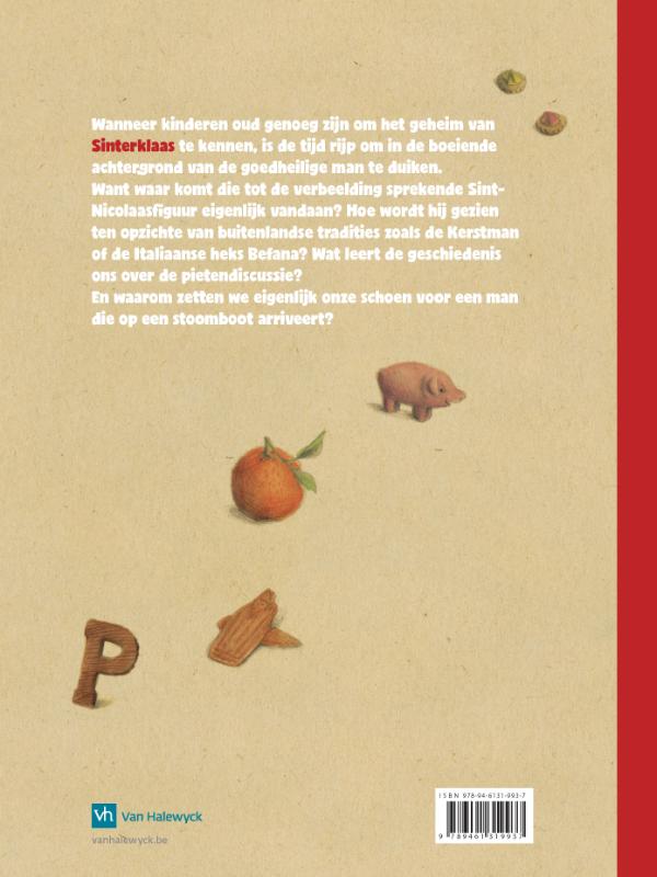 Achterkant van Het geheime boek van Sinterklaas