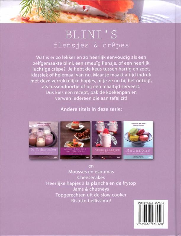 Achterkant van Blini's