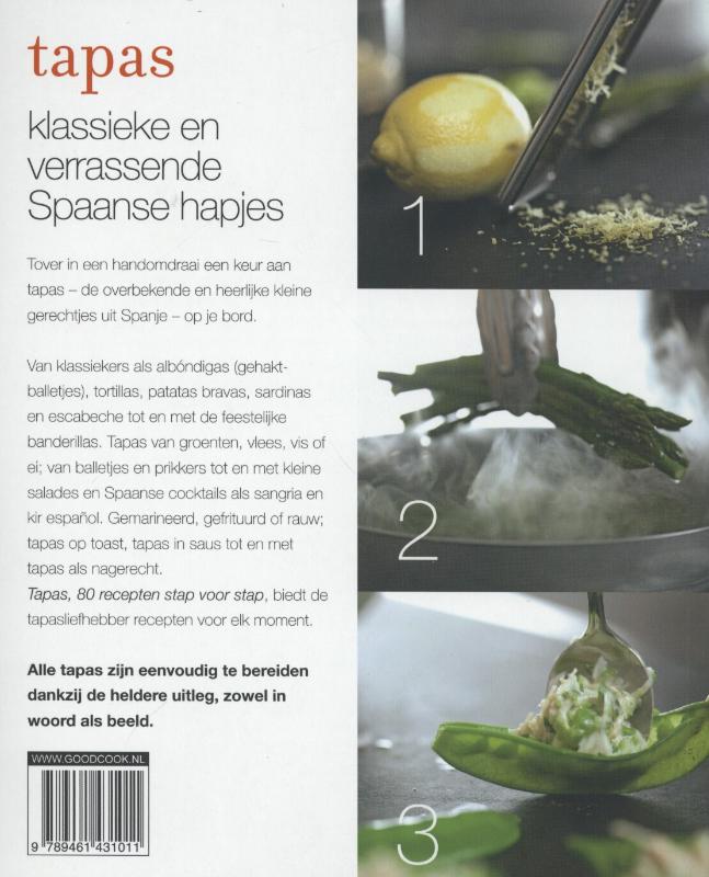 Achterkant van Tapas