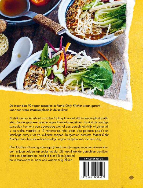 Achterkant van Plants Only Kitchen