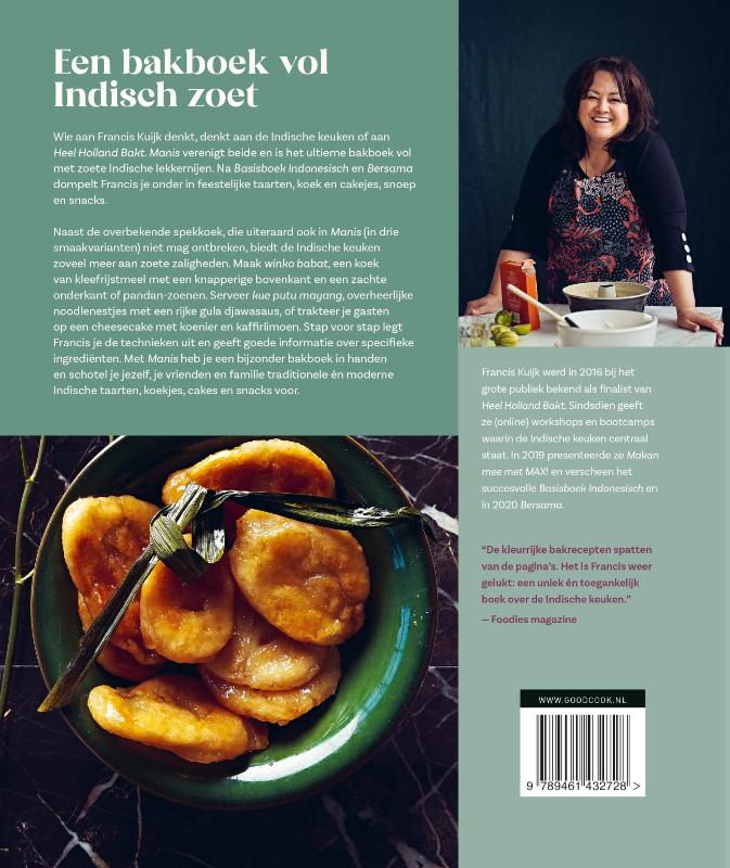 Achterkant van Manis