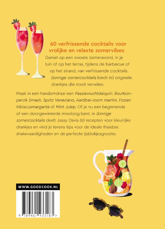 Achterkant van Zonnige zomercocktails